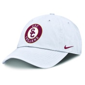 USC Trojans Nike White Interlock Club Primetime Unstructured Adjustable Hat